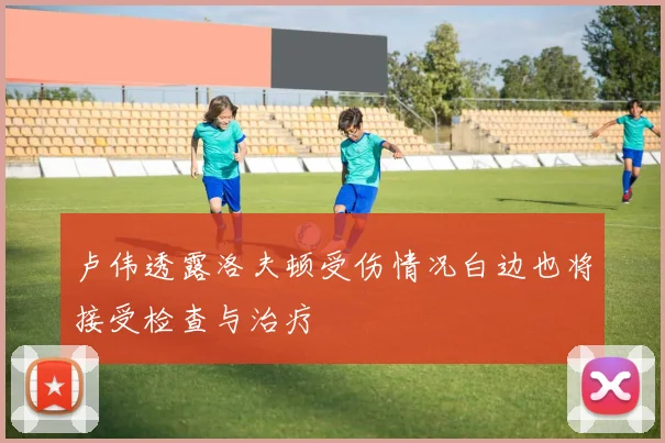 卢伟透露洛夫顿受伤情况白边也将接受检查与治疗